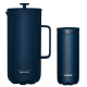 Scanpan Termo Stempelkande Oxford Blue & Scanpan Termokrus 0,28 L Oxford Blue