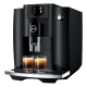 Jura E6 (EC) Piano Black Inkl. Pleje, Filtre, Mælkebeholder & 1 kg Rigtig Kaffe Crema Intenso