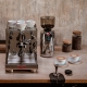 La Pavoni New Cellini Evolution LPSCVS01NO Espressomaskine Inkl. Eureka Mignon Libra 65 Chrome Espressokværn
