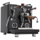 Profitec Drive Espressomaskine Sort m. Trædetaljer Inkl. Mahlkönig E64 WS Espressokværn & Profitec Knockbox