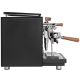 Profitec Drive Espressomaskine Sort m. Trædetaljer Inkl. Mahlkönig E64 WS Espressokværn & Profitec Knockbox