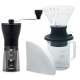Hario Immersion Switch Filterbryg Sæt Inkl. Hario Slim Plus Manuel Kaffemølle Sort