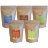 Smagskaffe Mixpakke 5x225g Hele kaffebønner
