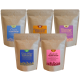 Smagskaffe Mixpakke 5x225g Hele kaffebønner