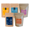 Smagspakke Mixpakke 1050g Hele kaffebønner