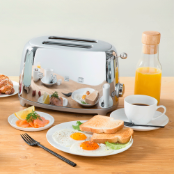 Smeg TSF01SSEU Brødrister Krom