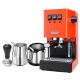 Gaggia Classic E24 Lobster Red Espressomaskine Inkl. Baristaudstyr