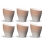 Club House Volcano Espressokop Sand 9 cl 6 Stk