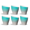 Club House Volcano Espressokop Light Blue 9 cl 6 Stk