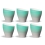 Club House Volcano Espressokop Aquamarine 9 cl 6 Stk