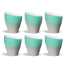 Club House Volcano Espressokop Aquamarine 9 cl 6 Stk