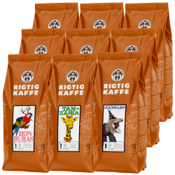 Rigtig Kaffe Verdens Kaffe Pakke v/24kg
