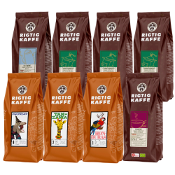 Rigtig Kaffe Økologisk Mixpakke 3,3kg
