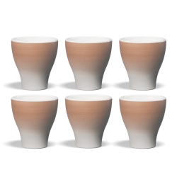 Club House Volcano Double Espressokop Sand 12,5 cl 6 Stk