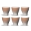 Club House Volcano Double Espressokop Sand 12,5 cl 6 Stk