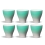 Club House Volcano Double Espressokop Aquamarine 12,5 cl 6 Stk