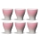 Club House Volcano Double Espressokop Pink 12,5 cl 6 Stk