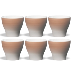 Club House Volcano Cappuccinokop Sand 21 cl 6 Stk