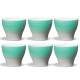 Club House Volcano Cappuccinokop Aquamarine 21 cl 6 Stk