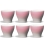 Club House Volcano Cappuccinokop Pink 21 cl 6 Stk