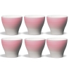 Club House Volcano Cappuccinokop Pink 21 cl 6 Stk