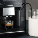 Siemens TP713R19 EQ700 Classic Piano Sort Inkl. Mælkebeholder, 1kg Super Crema, 1kg Crema Intenso & 1kg Dolce Crema