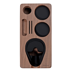 Normcore Espresso Tamper Station Valnøddetræ 58 mm