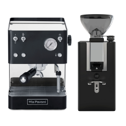 La Pavoni New Casa Bar Sort Espressomaskine