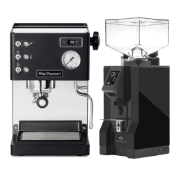La Pavoni Casa Bar PID Sort LPMCBN02EU Espressomaskine