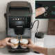 Siemens TP603EM6 EQ6 Espressomaskine Midnat Sølvmetallic Inkl. Mælkekande Glas