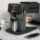 Siemens TP603EM6 EQ6 Espressomaskine Midnat Sølvmetallic Inkl. Mælkekande Glas