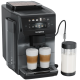 Siemens TP603EM6 EQ6 Espressomaskine Midnat Sølvmetallic Inkl. Mælkekande Glas