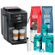 Siemens TP603EM6 EQ6 Espressomaskine Midnat Sølvmetallic Inkl. Mælkekande Glas