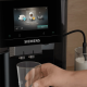 Siemens TP725EM7 EQ700 Inox Sølvmetallic Espressomaskine Inkl. Mælkekande Glas, Rengøringsprodukter & 2kg Rigtig Kaffe