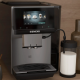 Siemens TP725EM7 EQ700 Inox Sølvmetallic Espressomaskine Inkl. Mælkekande Glas, Rengøringsprodukter & 2kg Rigtig Kaffe