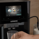 Siemens TP727E06 EQ700 Midnat Sølvmetallic Espressomaskine