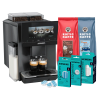 Siemens TQ927E05 EQ900 Espressomaskine Inkl. Plejepakke & 2x1kg Rigtig Kaffe Hele Kaffebønner