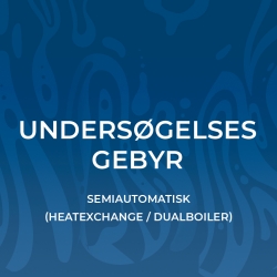 Undersøgelsesgebyr Semiautomatiske Maskiner
