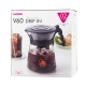 Hario V60-02 Drip-In Server 0,7L  Inkl. House Of Barista Elektrisk Kaffemølle & Mælkeskummer