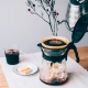 Hario V60-02 Drip-In Server 0,7L  Inkl. House Of Barista Elektrisk Kaffemølle & Mælkeskummer