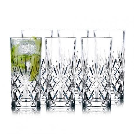 Lyngby Melodia Highball Glas 6 stk 36cl
