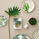 Bloomingville Jade Kaktus Tallerken Grøn 25cm