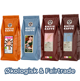 Økologisk og Fairtrade Kaffebønner