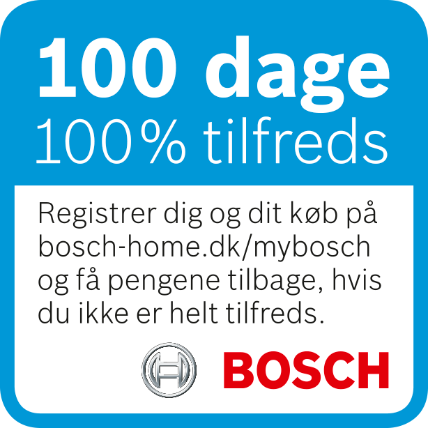 Bosch 100 dages tilfredshed