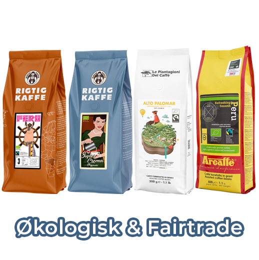 Økologisk % Fairtrade