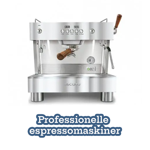 Professionelle espressomaskiner