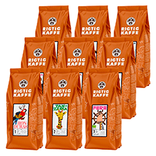 Rigtig Kaffes orange serie