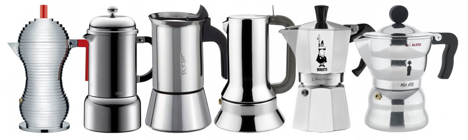 Se hele udvalget af espressokander