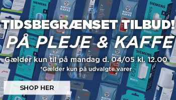 Tidsbegrænset tilbud på kaffe & pleje! Kun til d. 4/5 kl. 12