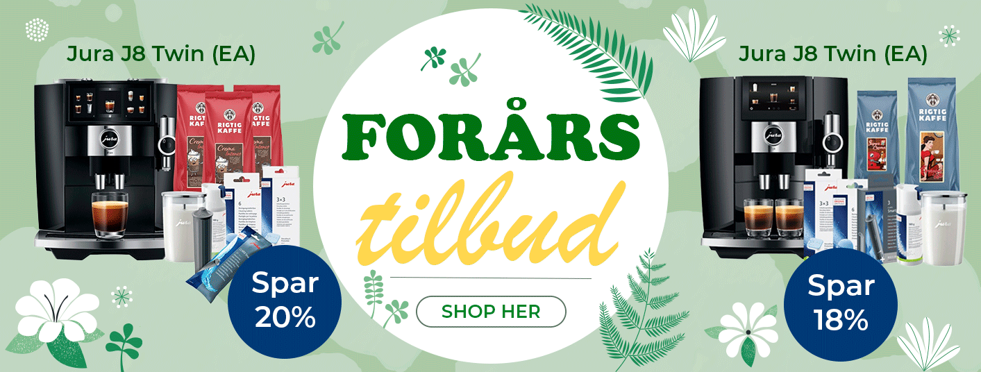 Se vores skarpe for&aring;rstilbud p&aring; espressomaskiner og kaffe her!